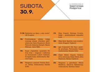Četvrti dan Internacionalnog sajma knjiga: Radionica, promocije, razgovori sa piscima...