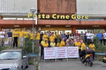 Marković: Nezakonito ometanje štrajka zaposlenih u Pošti Crne Gore