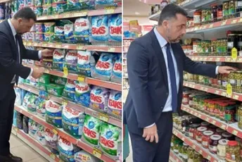 Đurović u prodavnici provjeravao artikle sa akcije: Primjer smo uspješne saradnje Vlade i privrede Đurović u prodavnici provjeravao artikle sa akcije: Primjer smo uspješne saradnje Vlade i privrede