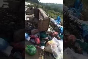 (VIDEO) Podgorica danas: I Donja Gorica zatrpana smećem