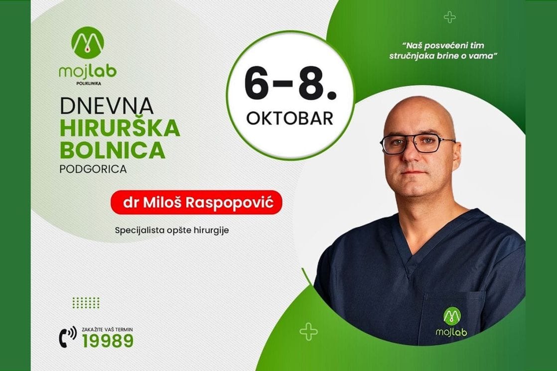Milos Raspopovic Minimalno invazivne hirurške metode i kraći period oporavka, dr Miloš ...