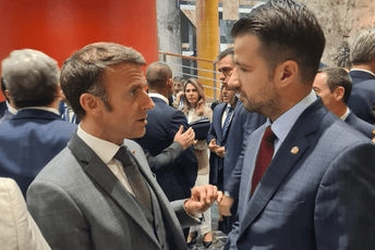 Makronu se dopala platforma Milatovića Makronu se dopala platforma Milatovića