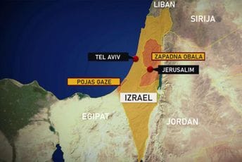 Ovako izgleda politička mapa područja koje je u centru pažnje svjetske javnosti Ovako izgleda politička mapa područja koje je u centru pažnje svjetske javnosti