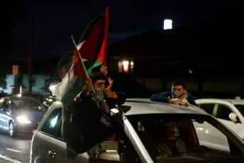 Kolona vozila s palestinskim zastavama prošla kroz Sarajevo