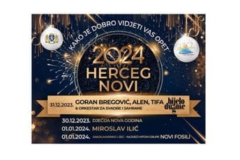Bijelo dugme, Miroslav Ilić i Novi fosili za doček Nove u Herceg Novom Bijelo dugme, Miroslav Ilić i Novi fosili za doček Nove u Herceg Novom