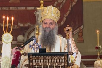 Porfirije služio liturgiju u Podgorici: Ovdje bolje znamo ko smo, kojim jezikom govorimo i kojem narodu pripadamo