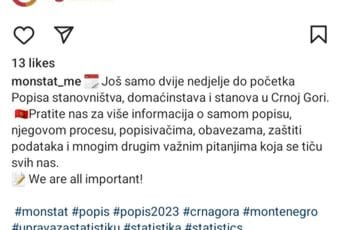 Monstat korigovao natpise: Ekavicu zamijenili ijekavicom Monstat korigovao natpise: Ekavicu zamijenili ijekavicom