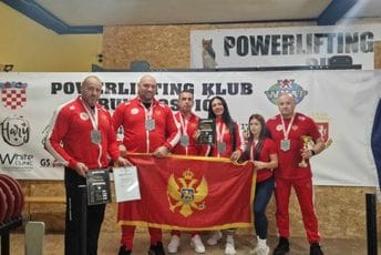 Brojne medalje za Crnu Goru u Hrvatskoj Brojne medalje za Crnu Goru u Hrvatskoj