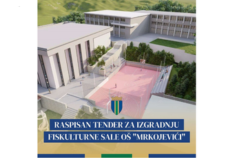 Opština Bar: Raspisan tender za izgradnju fiskulturne sale OŠ „Mrkojevići“ vrijednosti blizu 1.250.000 eura Opština Bar: Raspisan tender za izgradnju fiskulturne sale OŠ „Mrkojevići“ vrijednosti blizu 1.250.000 eura