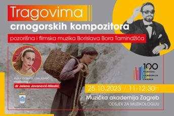 Tragovima crnogorskih kompozitora: O muzici Bora Tamindžića u Zagrebu Tragovima crnogorskih kompozitora: O muzici Bora Tamindžića u Zagrebu