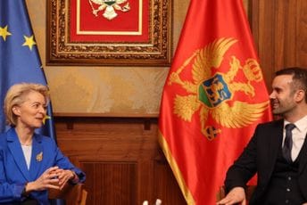 Fon der Lajen se sastala sa Spajićem: EU će finansijski pomoći reformske procese u Crnoj Gori Fon der Lajen se sastala sa Spajićem: EU će finansijski pomoći reformske procese u Crnoj Gori