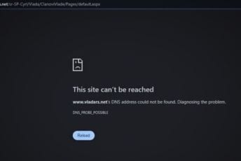 Amerikanci ugasili sajt Vlade Republike Srpske Amerikanci ugasili sajt Vlade Republike Srpske