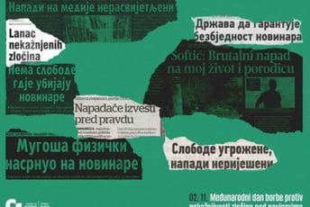 CGO: I dalje bez sigurnog ambijenta za rad novinara CGO: I dalje bez sigurnog ambijenta za rad novinara