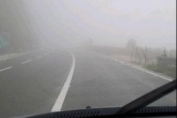 AMSCG: Putevi pretežno suvi, vidljivost mjestimično smanjena Ilustracija