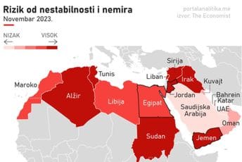 U dvije države ozbiljno raste rizik: Kako bi se rat mogao reflektovati na Arapski svijet U dvije države ozbiljno raste rizik: Kako bi se rat mogao reflektovati na Arapski svijet