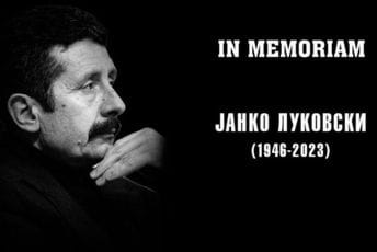 Preminuo proslavljeni makedonski trener Janko Lukovski Preminuo proslavljeni makedonski trener Janko Lukovski