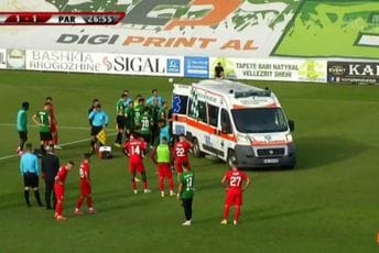 Tragedija u albanskoj Superligi: Fudbaler umro nakon srčanog udara na terenu Tragedija u albanskoj Superligi: Fudbaler umro nakon srčanog udara na terenu