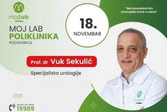 Najsavremeniji pristup liječenju uroloških bolesti u poliklinici Moj Lab – prof. dr Vuk Sekulić Najsavremeniji pristup liječenju uroloških bolesti u poliklinici Moj Lab – prof. dr Vuk Sekulić