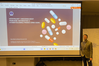 Student Medicinskog fakulteta UCG Anes Balić nagrađen na Kongresu u Zagrebu Student Medicinskog fakulteta UCG Anes Balić nagrađen na Kongresu u Zagrebu