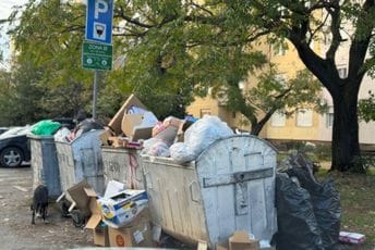 (FOTO) Podgorica zatrpana smećem: Građani apeluju da nadležne službe počnu da rade posao za koji su plaćene