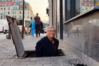 Bil Gejts proveo dan u kanalizaciji (VIDEO) Bil Gejts proveo dan u kanalizaciji (VIDEO)