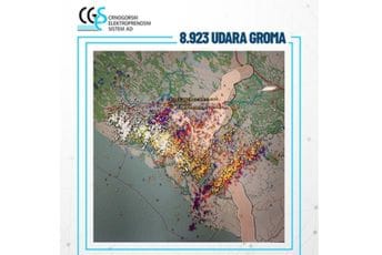 CGES: Tokom noći zabilježeno skoro devet hiljada udara groma CGES: Tokom noći zabilježeno skoro devet hiljada udara groma
