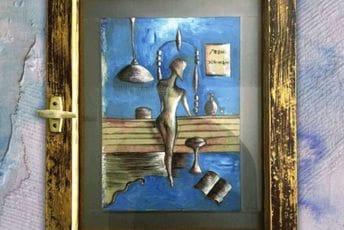 Sa druge strane ogledala: Slike Bojane Marković pred podgoričkom publikom Sa druge strane ogledala: Slike Bojane Marković pred podgoričkom publikom