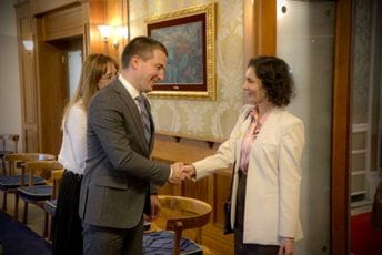 Bečić sa Labib: Nijeste nam samo partneri, nego i snažni podržavaoci Bečić sa Labib: Nijeste nam samo partneri, nego i snažni podržavaoci