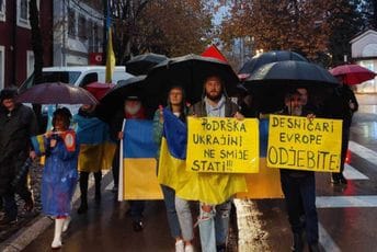Cetinje za Ukrajinu: Podrška ne smije stati! Cetinje za Ukrajinu: Podrška ne smije stati!