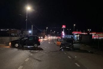 Bar: Troje povrijeđenih u saobraćajnoj nezgodi Bar: Troje povrijeđenih u saobraćajnoj nezgodi