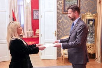 Milatović primio akreditivna pisma novoimenovanih ambasadora Albanije, Irske i Finske