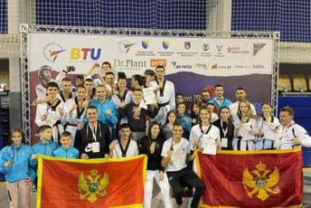 Crnogorskim tekvondistima šest medalja