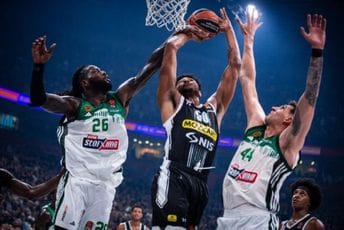 Partizan poslije produžetka savladao Panatinaikos Partizan poslije produžetka savladao Panatinaikos