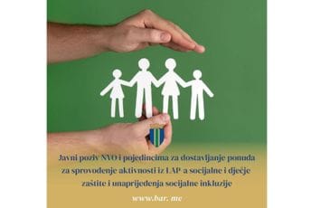 Opština Bar: Poziv NVO i pojedincima za dostavljanje ponuda za sprovođenje aktivnosti iz LAP-a socijalne i dječje zaštite i unapređenja socijalne inkluzije Opština Bar: Poziv NVO i pojedincima za dostavljanje ponuda za sprovođenje aktivnosti iz LAP-a socijalne i dječje zaštite i unapređenja socijalne inkluzije