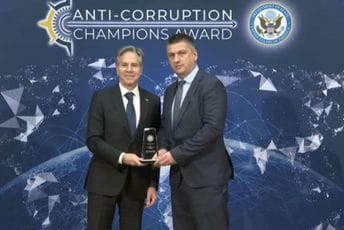 Novović: Nagrada Stejt departmenta podstrek za jaču borbu protiv korupcije Novović: Nagrada Stejt departmenta podstrek za jaču borbu protiv korupcije