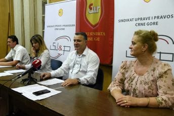 Sindikat uprave i pravosuđa: Nema povećanja plata i poštovanja kolektivog ugovora Sindikat uprave i pravosuđa: Nema povećanja plata i poštovanja kolektivog ugovora