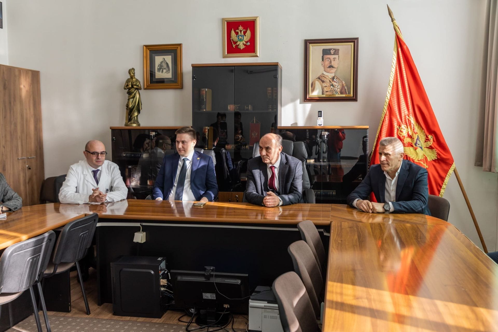 Fotografija 1: Pavićević: Bolnica "Danilo Prvi" zaslužuje poseban status, Vlada će stati iza svakog kvalitetnog programa