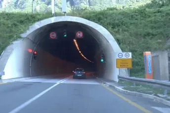 Monteput: Kroz tunel Sozina prošlo 2,93 miliona vozila