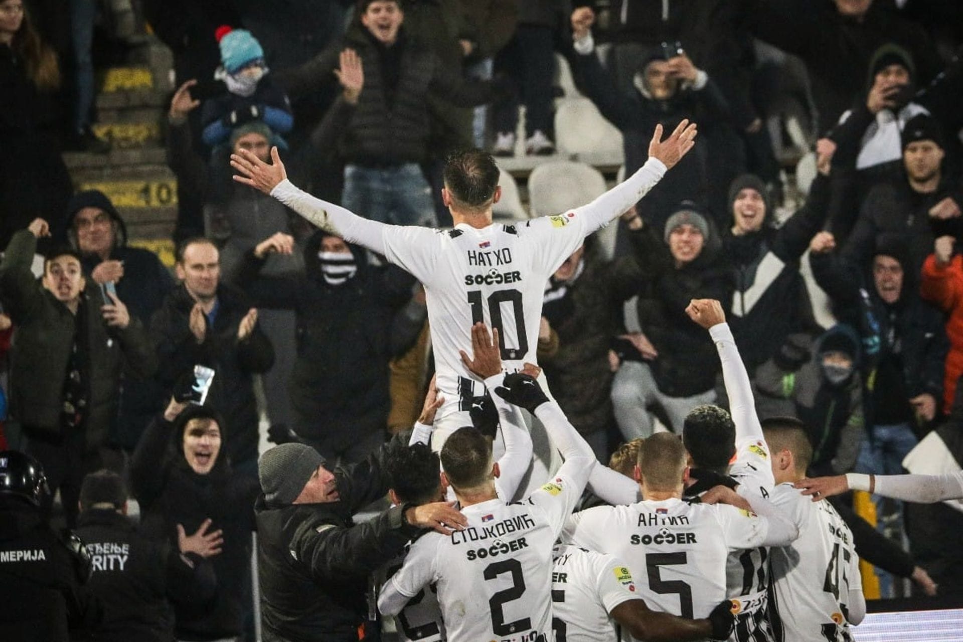 Fotografija 1: Partizan i Hajduk u sjajnom pohodu, Borac i Celje dominirali, Balkani očekivano, Vardar razočarao
