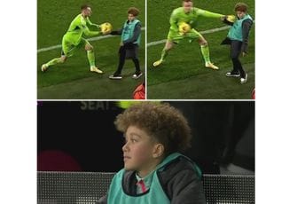 Golman Arsenala izazvao incident, odgurnuo dječaka koji sakuplja lopte Golman Arsenala izazvao incident, odgurnuo dječaka koji sakuplja lopte