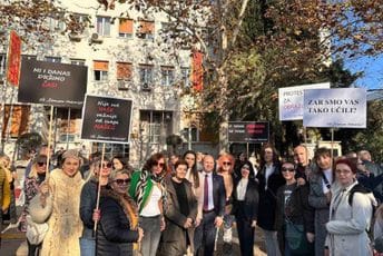 Poslanici DPS-a podržali protest prosvjetara: Mi njima prihode oni nama ishode! Poslanici DPS-a podržali protest prosvjetara: Mi njima prihode oni nama ishode!