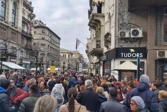 (FOTO) Studenti u Beogradu i danas protestuju: Slijedi radikalizacija, u petak blokada od 24 sata (FOTO) Studenti u Beogradu i danas protestuju: Slijedi radikalizacija, u petak blokada od 24 sata