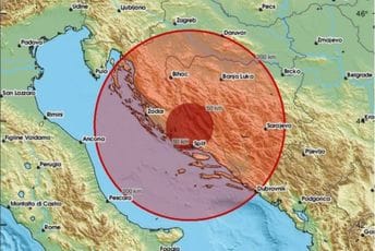 Zemljotres u Hrvatskoj: Treslo se tlo kod Splita Zemljotres u Hrvatskoj: Treslo se tlo kod Splita
