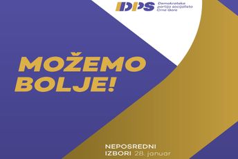Počela kampanja za izbore u DPS-u: Možemo bolje! Počela kampanja za izbore u DPS-u: Možemo bolje!