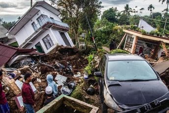 Snažan zemljotres pogodio Indoneziju Ilustracija