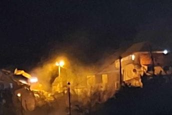 Cetinje: Večeras srušena kuća Vuka Borilovića Cetinje: Večeras srušena kuća Vuka Borilovića