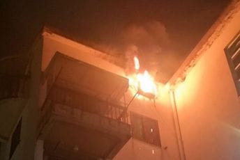 (VIDEO) Gorio stan u Budvi, jedna osoba hospitalizovana (VIDEO) Gorio stan u Budvi, jedna osoba hospitalizovana