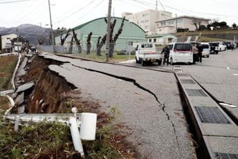 Zemljotres u Japanu pomjerio tlo više od jednog metra