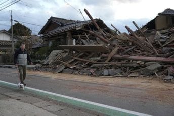 Novi niz zemljotresa u Japanu: Najjači pet stepeni po Rihteru Novi niz zemljotresa u Japanu: Najjači pet stepeni po Rihteru