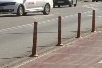 Podgorica: Počinje uklanjanje biciklističkih staza Podgorica: Počinje uklanjanje biciklističkih staza